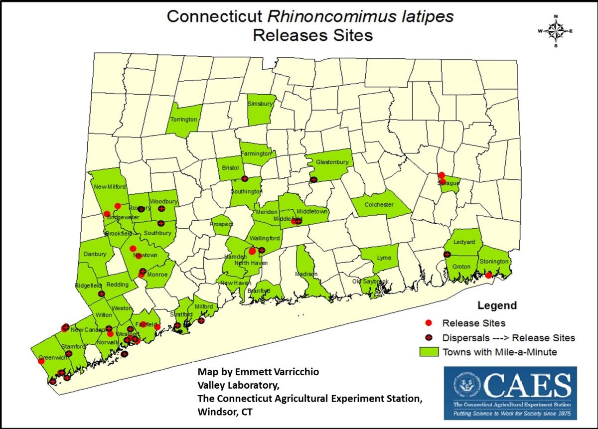 Biological Control Release Sites